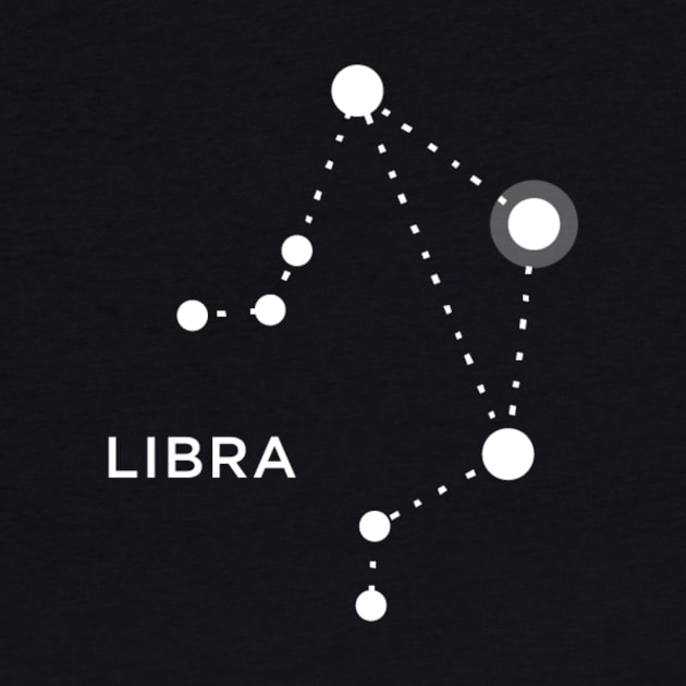 Libra Zodiac Constellation Sign by writewin